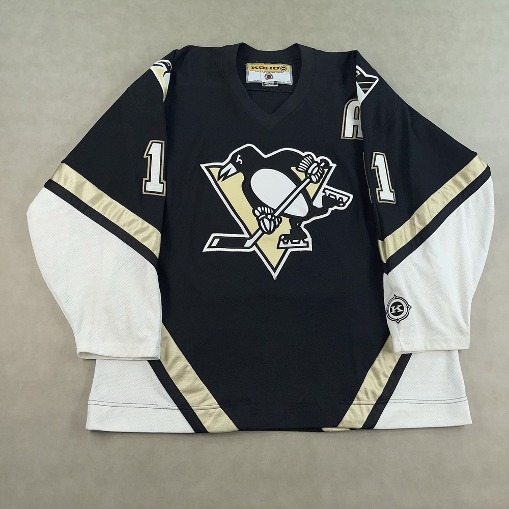 Vintage Darius Kasparaitis Pittsburgh Penguins Koho Hockey Jersey Size XL *Read